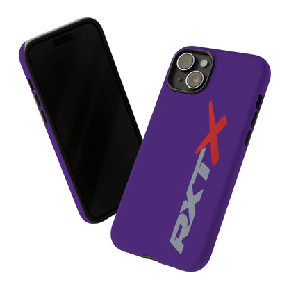RXTX Tough Phone Case Protective Cover - iPhone Samsung Google Pixel Purple