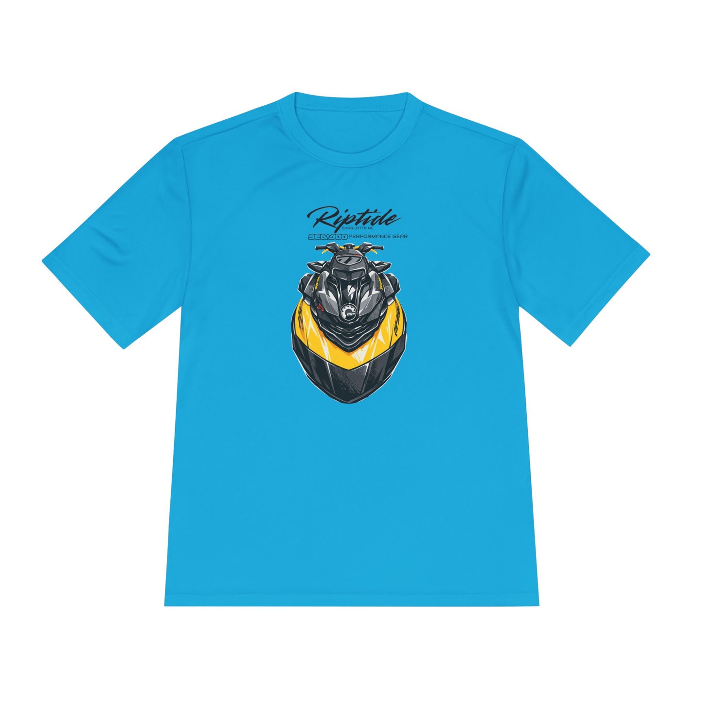 Riptide RXPX Millenium Yellow  Graphic Tee — Moisture-Wicking Performance Shirt
