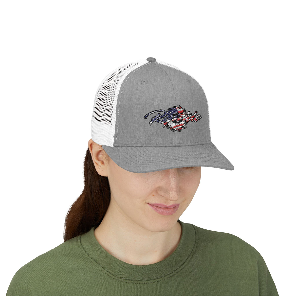 Riptide USA 250 Trucker Cap - American Flag Snapback Hat