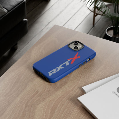 RXTX Tough Phone Case Protective Cover - iPhone Samsung Google Pixel Dark Blue