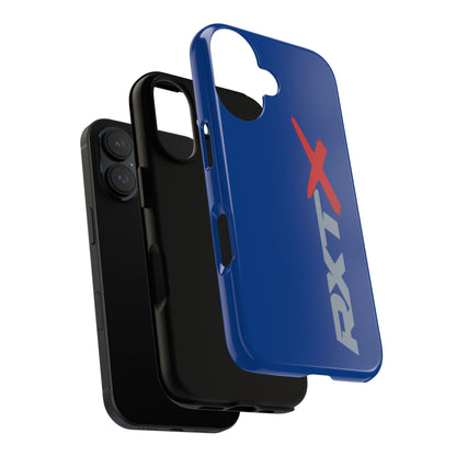 RXTX Tough Phone Case Protective Cover - iPhone Samsung Google Pixel Dark Blue