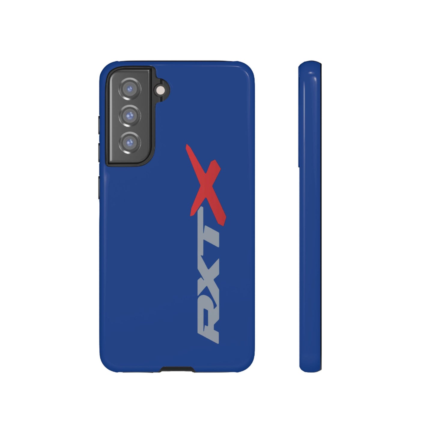 RXTX Tough Phone Case Protective Cover - iPhone Samsung Google Pixel Dark Blue