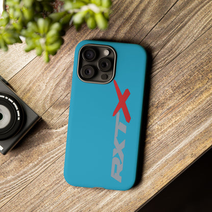 RXTX Tough Phone Case Protective Cover - iPhone Samsung Google Pixel Turquoise