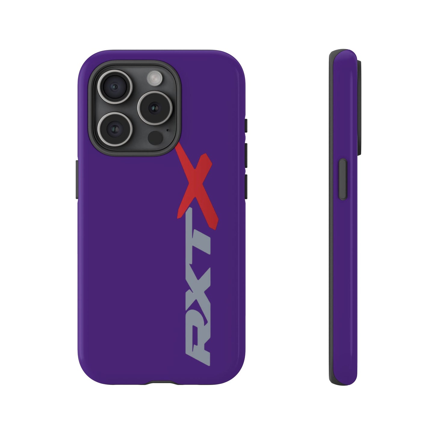 RXTX Tough Phone Case Protective Cover - iPhone Samsung Google Pixel Purple