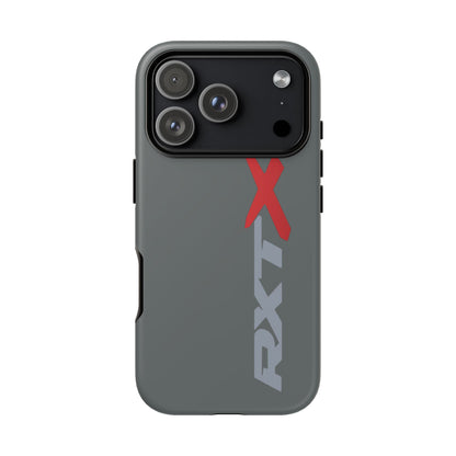 RXTX Tough Phone Case Protective Cover - iPhone Samsung Google Pixel -Dark Grey