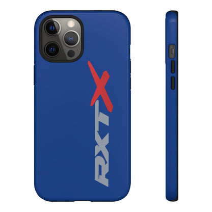 RXTX Tough Phone Case Protective Cover - iPhone Samsung Google Pixel Dark Blue