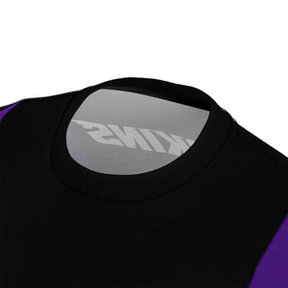 SeaDoo RXTX Cyber Racing Dri Fit Tee — Midnight Purple & Black All-Over Print