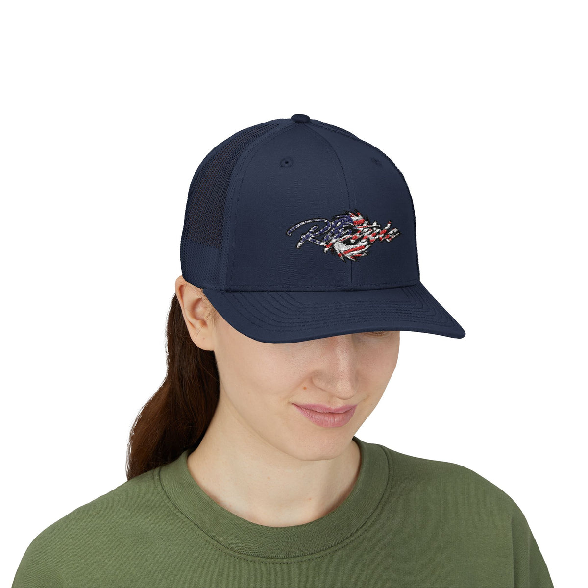 Riptide USA 250 Trucker Cap - American Flag Snapback Hat