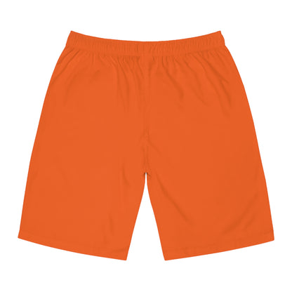 Men's X-Team Performance Board Shorts — Beach Swim Trunks Orange