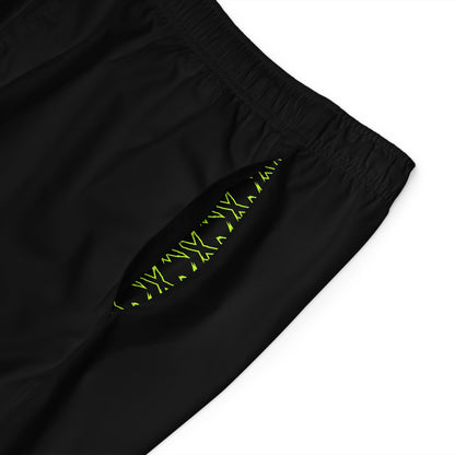 Men's X-Team Performance Board Shorts — Beach Swim Trunks Manta Green/Black