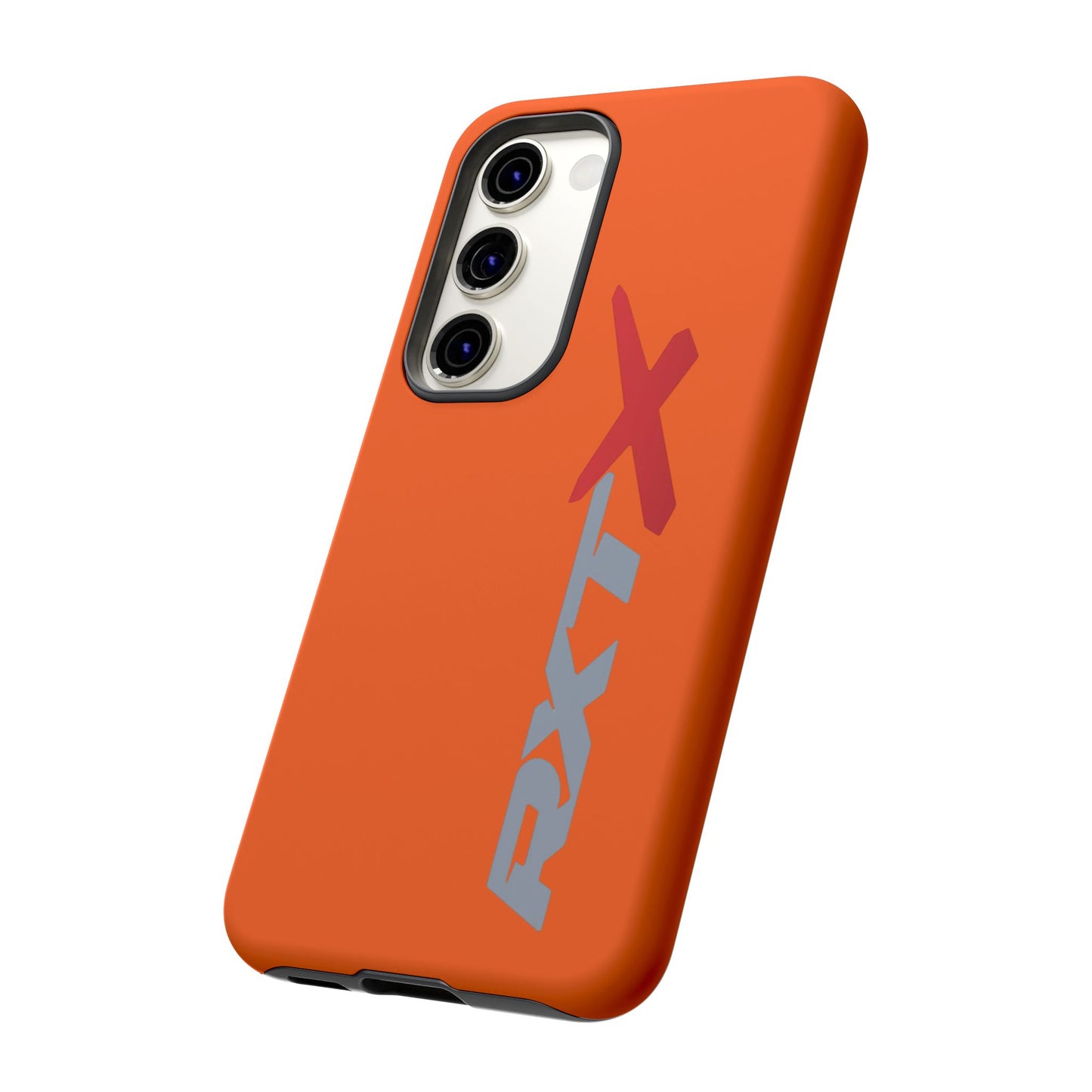 RXTX Tough Phone Case Protective Cover - iPhone Samsung Google Pixel Orange