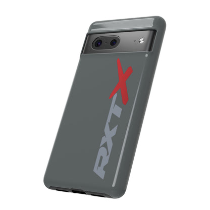 RXTX Tough Phone Case Protective Cover - iPhone Samsung Google Pixel -Dark Grey