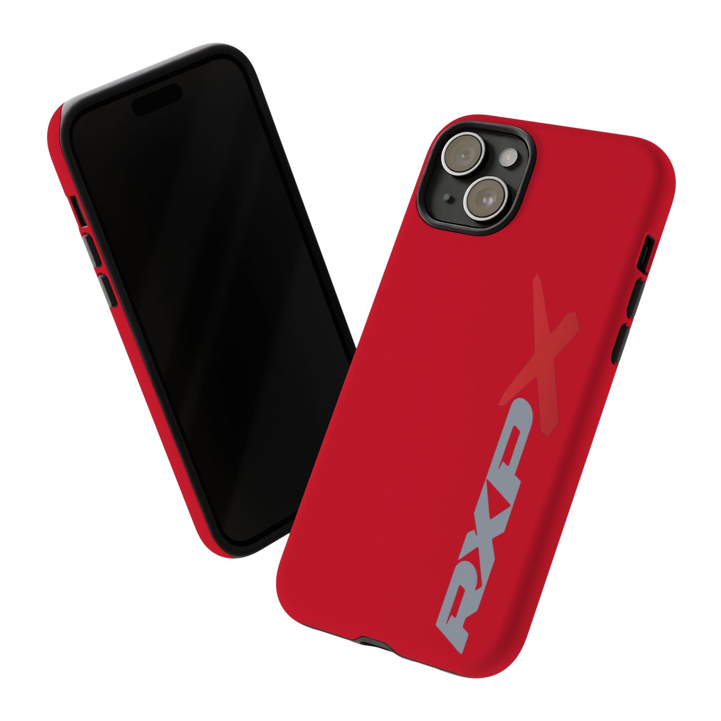 RXPX Tough Phone Case Protective Cover - iPhone Samsung Google Pixel - Red
