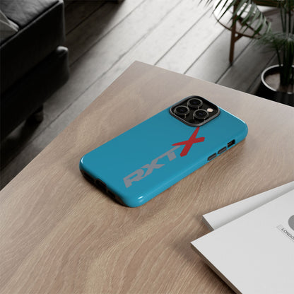 RXTX Tough Phone Case Protective Cover - iPhone Samsung Google Pixel Turquoise