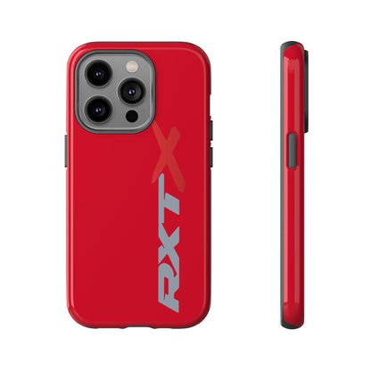 RXTX Tough Phone Case Protective Cover - iPhone Samsung Google Pixel Red