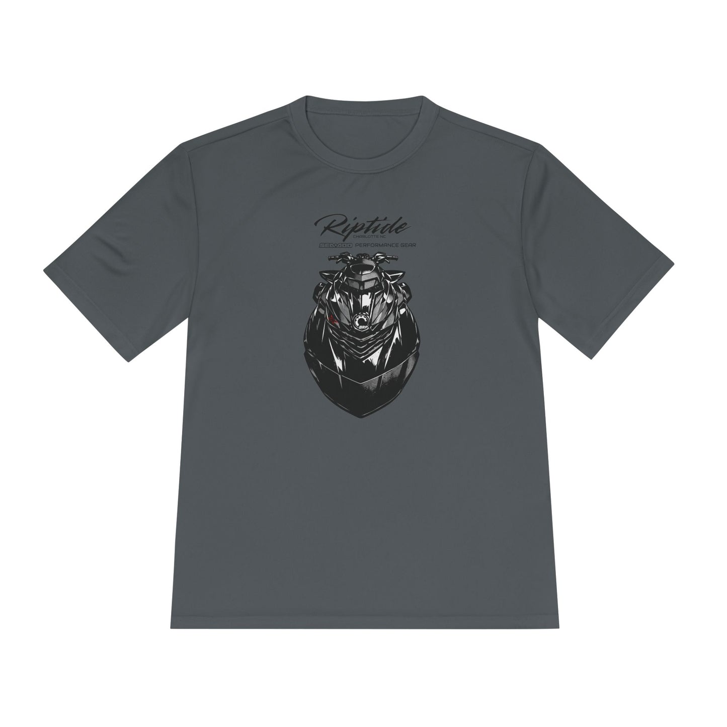 Riptide RXPX Black Out Graphic Tee — Moisture-Wicking Performance Shirt
