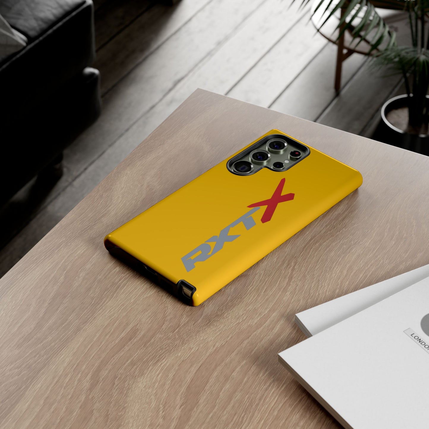 RXTX Tough Phone Case Protective Cover - iPhone Samsung Google Pixel Millenium Yellow
