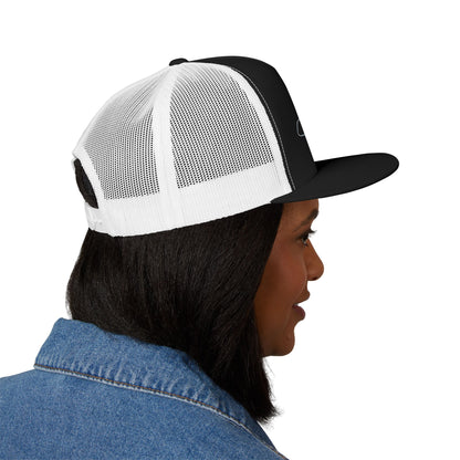 GTX Embroidered Snap Back Trucker Cap - 5-Panel Mesh Hat