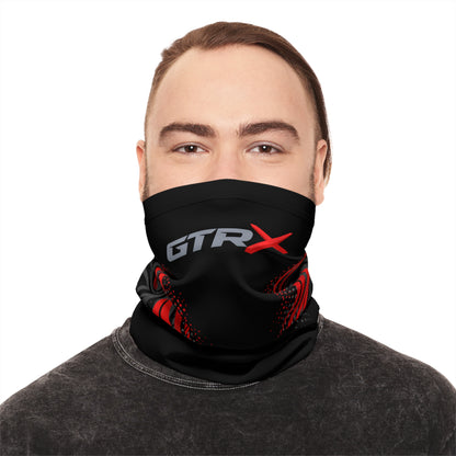 SeaDoo GTRX Racing Neck Gaiter — Red Black Midweight Face Shield Mask
