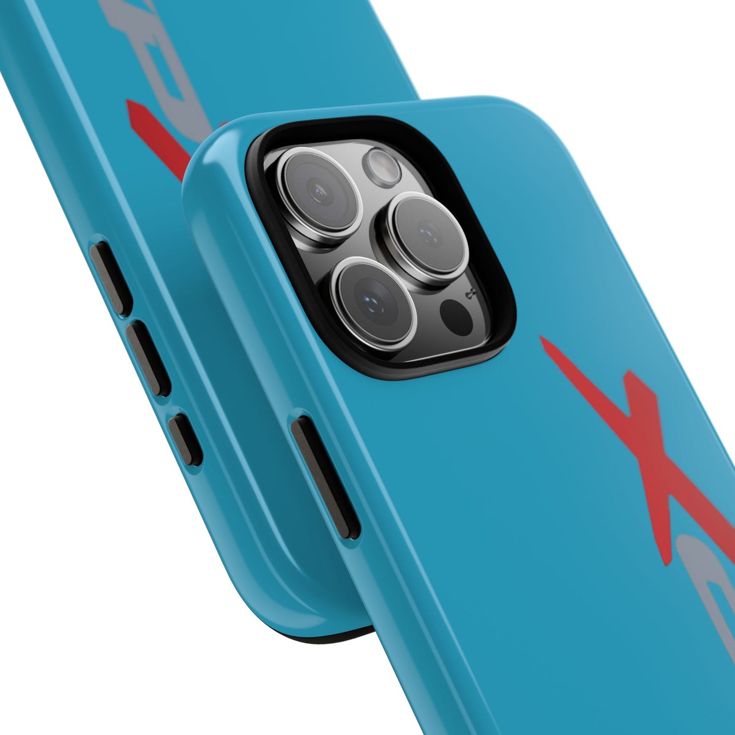 RXPX Tough Phone Case — iPhone Samsung Google Pixel Protective Cover Turquoise
