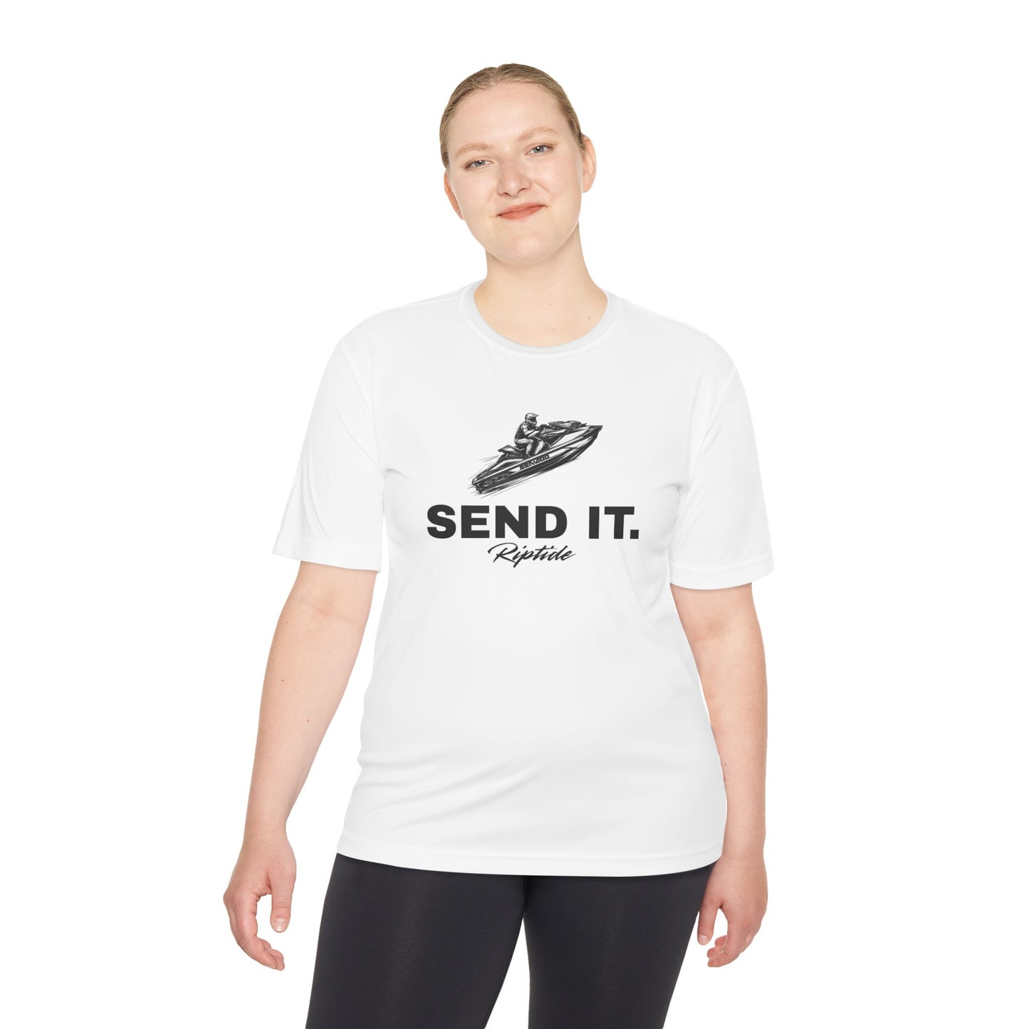 Riptide Send It Performance Dri Fit Tee — Moisture‑Wicking Athletic Shirt