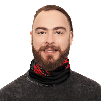 SeaDoo GTRX Racing Neck Gaiter — Red Black Midweight Face Shield Mask