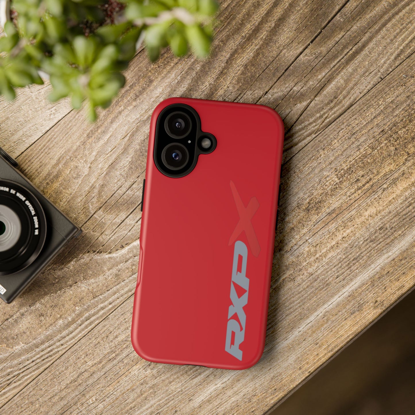 RXPX Tough Phone Case Protective Cover - iPhone Samsung Google Pixel - Red