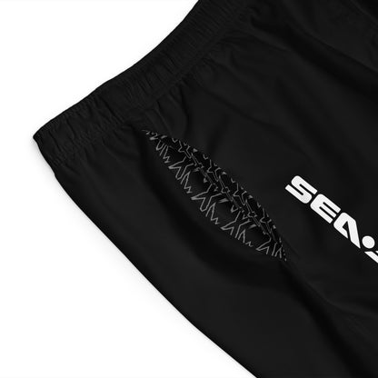 Men's SeaDoo X-Team Racing Performance Board Shorts — Quick-Dry Surf & Swim Trunks Grey
