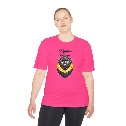 Riptide RXPX Millenium Yellow  Graphic Tee — Moisture-Wicking Performance Shirt