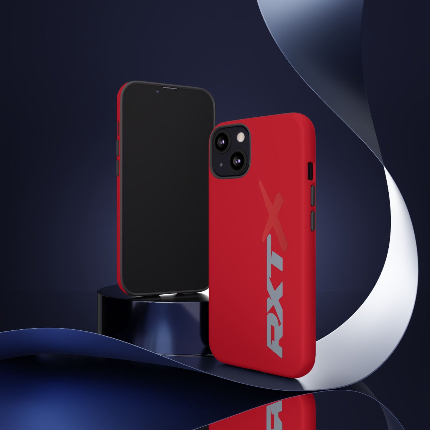 RXTX Tough Phone Case Protective Cover - iPhone Samsung Google Pixel Red
