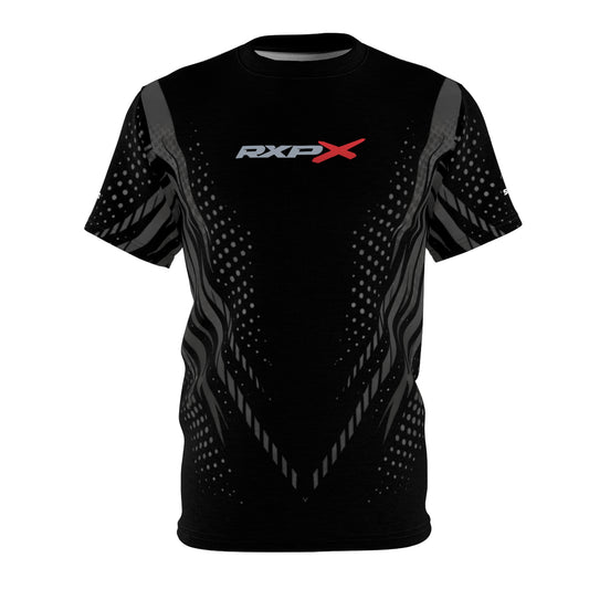 SeaDoo RXPX X-Team Cyber Racing Dri Fit Tee — Grey & Black All-Over Print