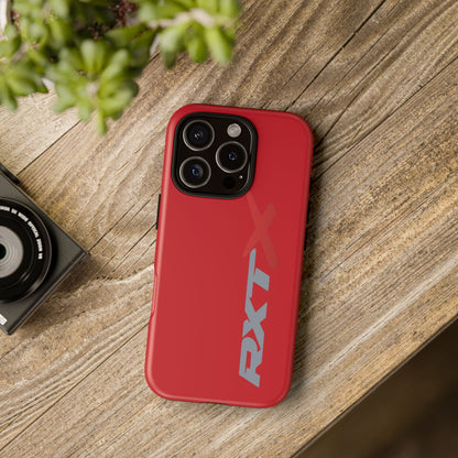 RXTX Tough Phone Case Protective Cover - iPhone Samsung Google Pixel Red