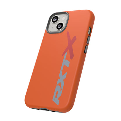 RXTX Tough Phone Case Protective Cover - iPhone Samsung Google Pixel Orange