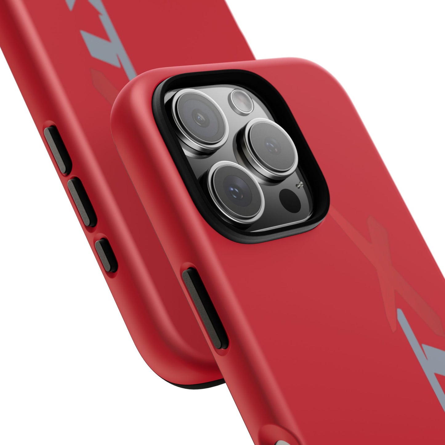 RXTX Tough Phone Case Protective Cover - iPhone Samsung Google Pixel Red