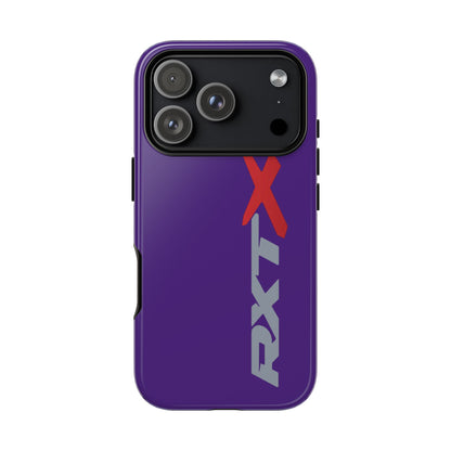 RXTX Tough Phone Case Protective Cover - iPhone Samsung Google Pixel Purple