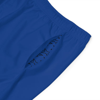 Men's X-Team Performance Board Shorts — Beach Swim Trunks Dark Blue