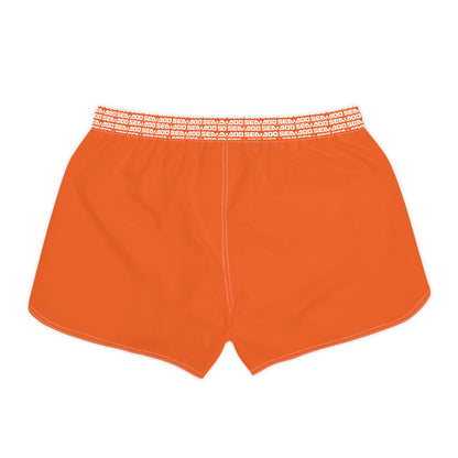 SeaDoo Performance Swim Shorts Women's Beach Riding Shorts Orange - Vert
