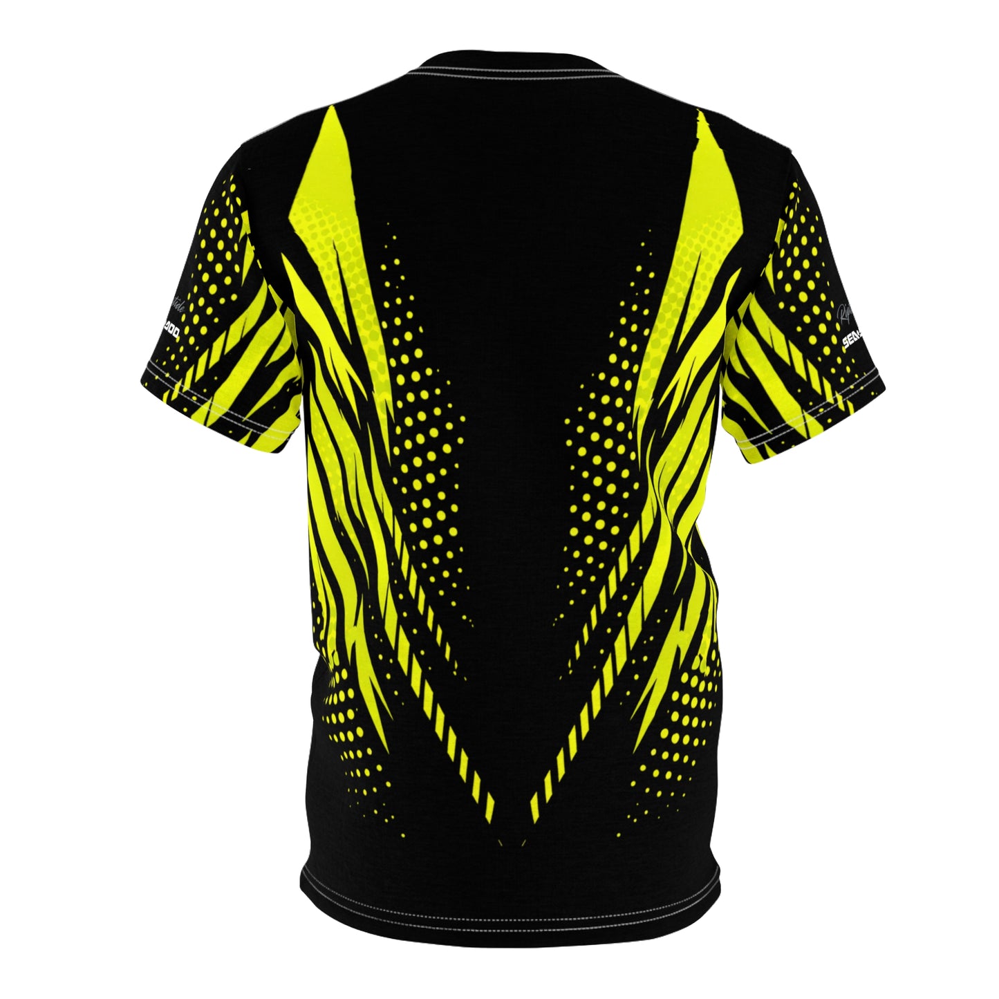 SeaDoo RXTX X-Team Cyber Racing Dri Fit Tee — Manta Green & Black All-Over Print