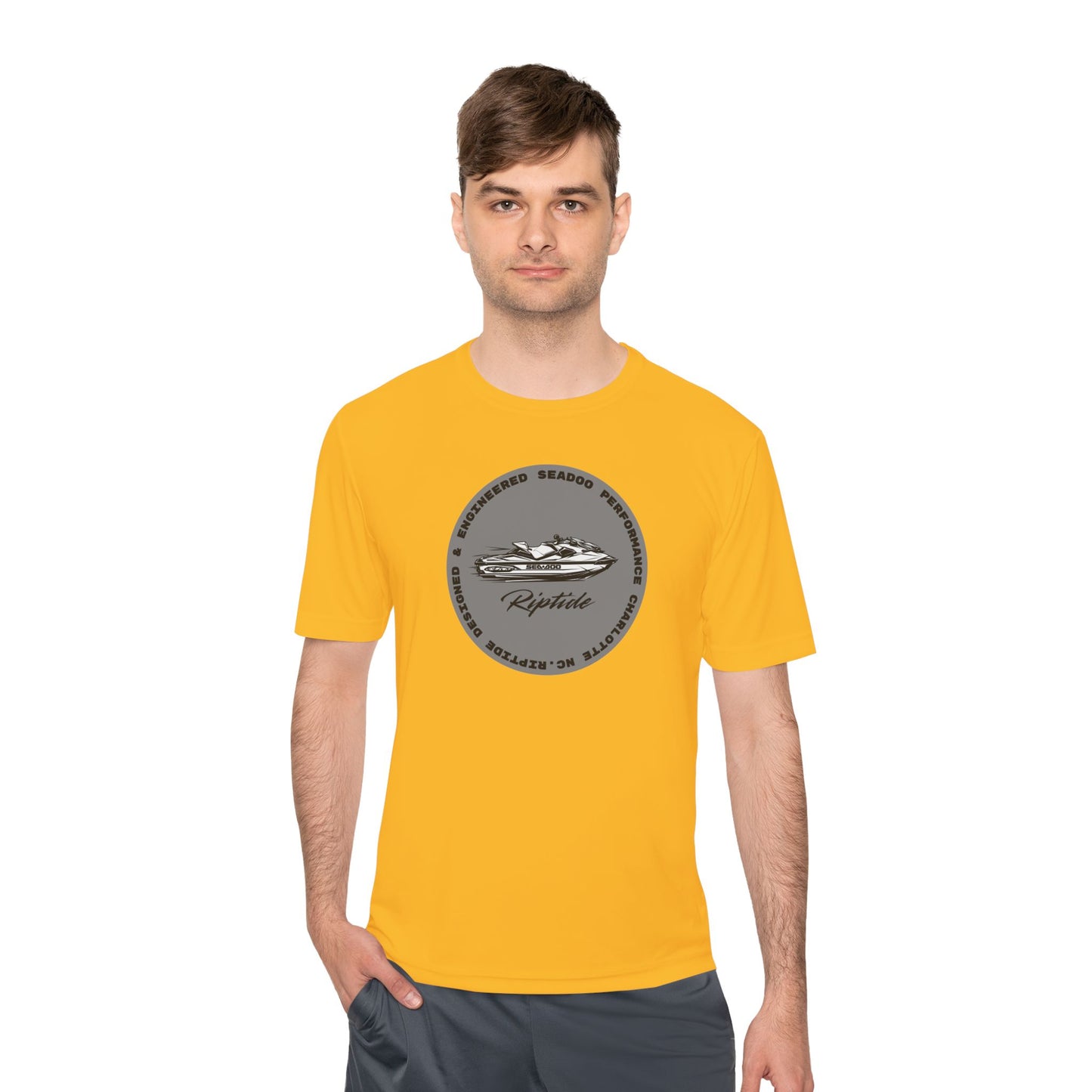 Riptide Engineered Performance Dri Fit Tee — Moisture‑Wicking Athletic Shirt