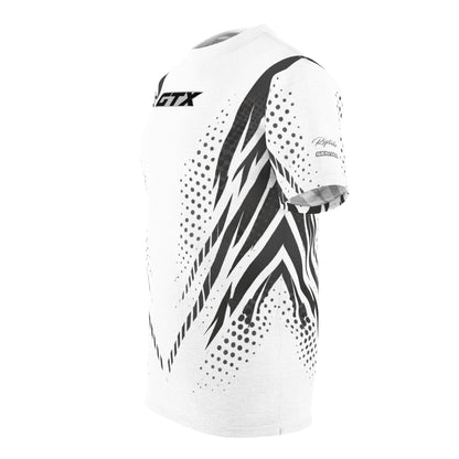 SeaDoo GTX X-Team Cyber Racing Dri Fit Tee — Grey & White All-Over Print