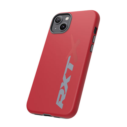 RXTX Tough Phone Case Protective Cover - iPhone Samsung Google Pixel Red