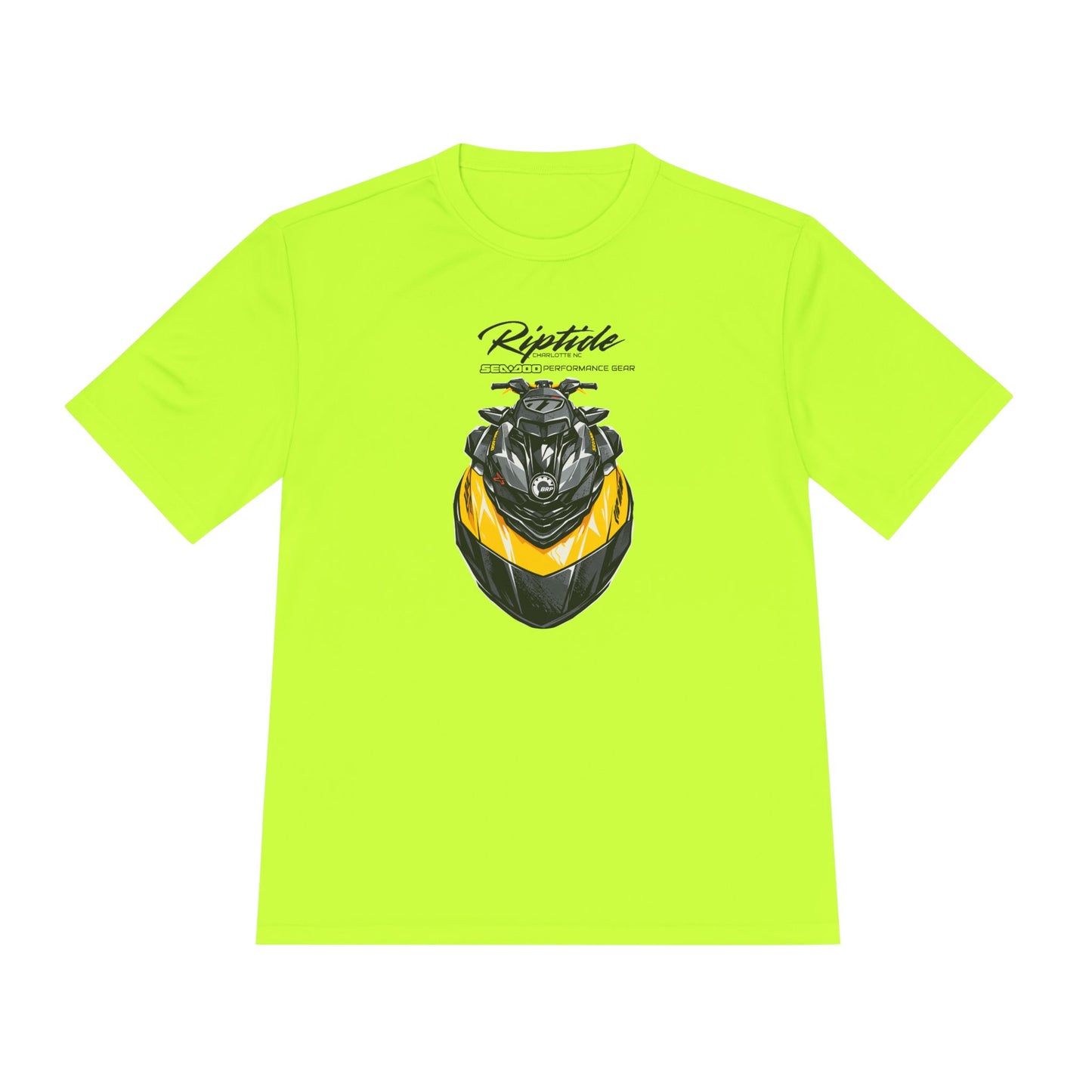 Riptide RXPX Millenium Yellow  Graphic Tee — Moisture-Wicking Performance Shirt