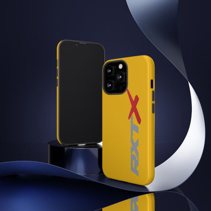 RXTX Tough Phone Case Protective Cover - iPhone Samsung Google Pixel Millenium Yellow