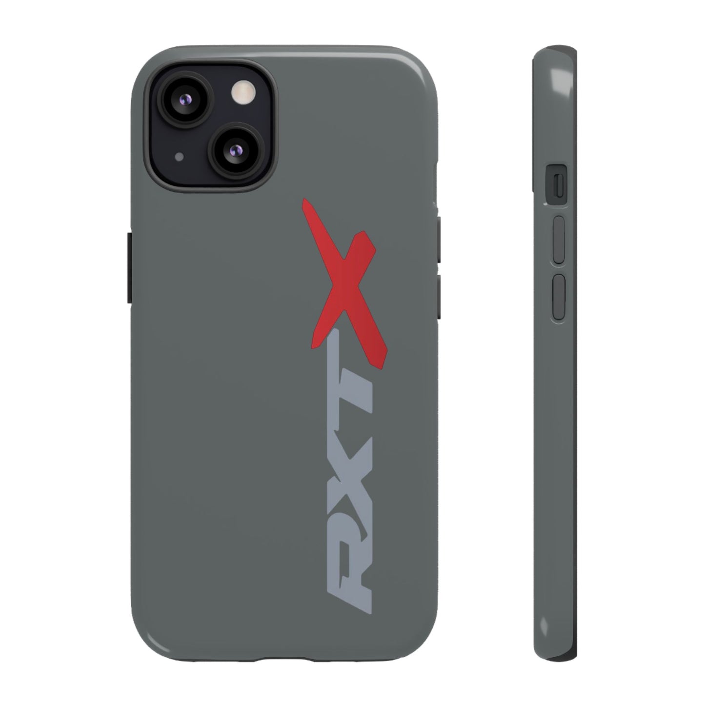 RXTX Tough Phone Case Protective Cover - iPhone Samsung Google Pixel -Dark Grey