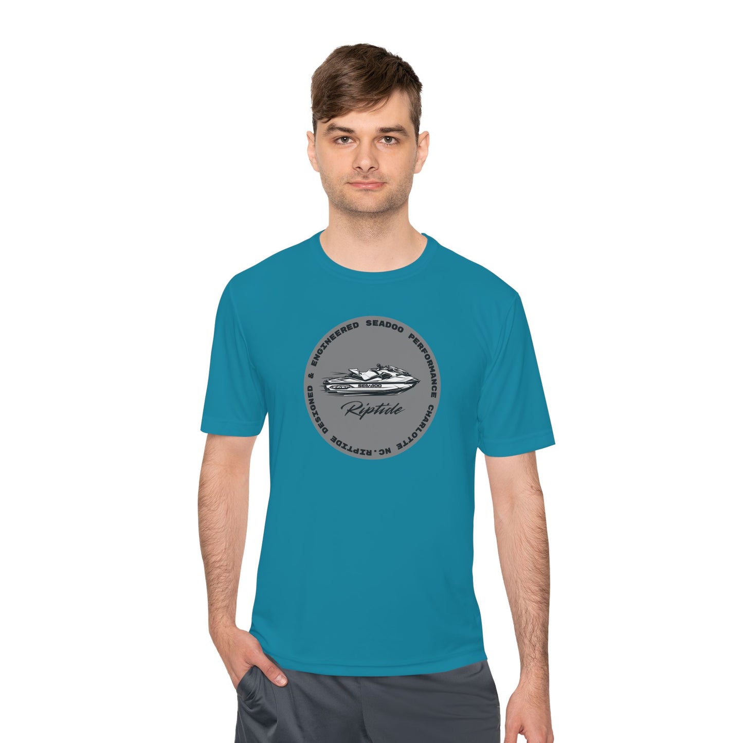 Riptide Engineered Performance Dri Fit Tee — Moisture‑Wicking Athletic Shirt