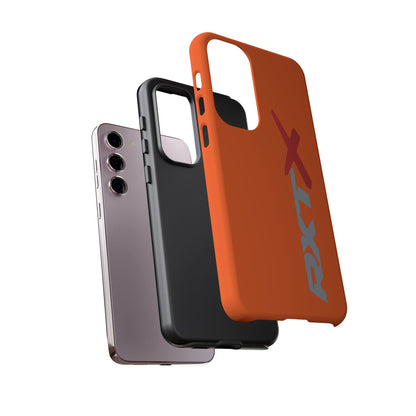 RXTX Tough Phone Case Protective Cover - iPhone Samsung Google Pixel Orange
