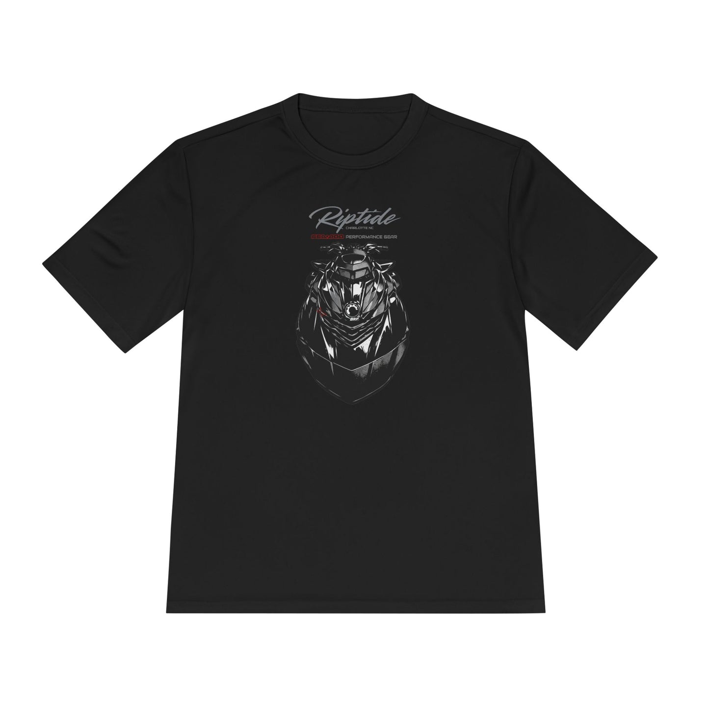 Riptide RXPX Black Out Graphic Tee — Moisture-Wicking Performance Shirt