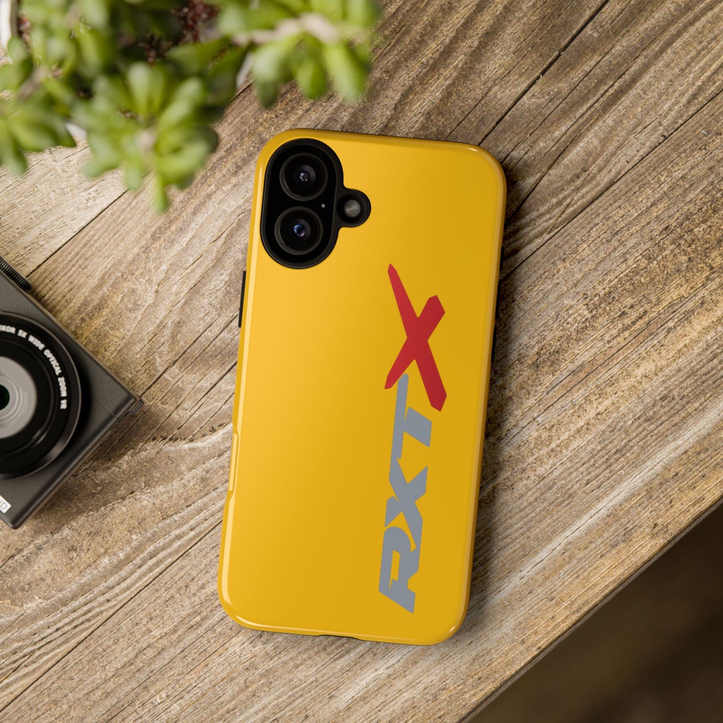 RXTX Tough Phone Case Protective Cover - iPhone Samsung Google Pixel Millenium Yellow