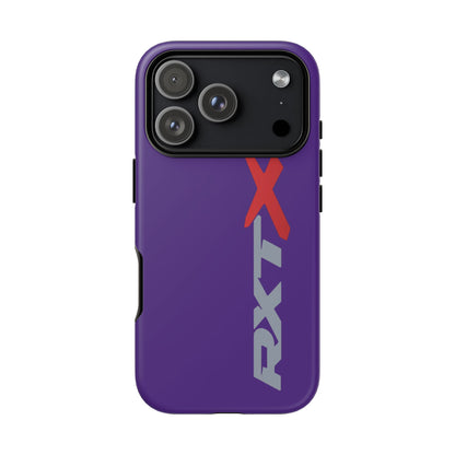 RXTX Tough Phone Case Protective Cover - iPhone Samsung Google Pixel Purple