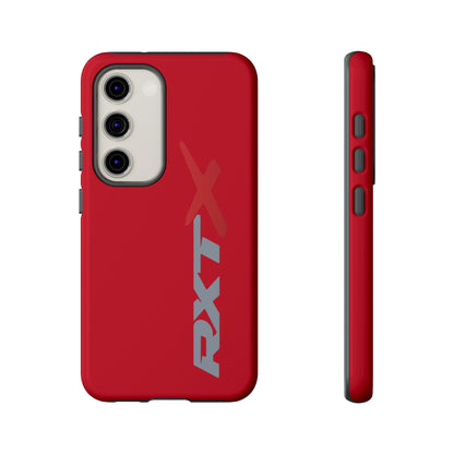 RXTX Tough Phone Case Protective Cover - iPhone Samsung Google Pixel Red
